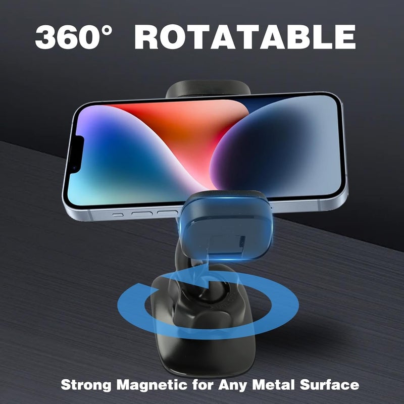 OMASUNB 1Pcs Gym Magnetic Phone Holder,Portable Gym Magnetic Phone Holder - Adjustable Bendable Stand for Workout Enthusiasts, Fitness Lovers in Home Gyms & Fitness Centers - Image 5